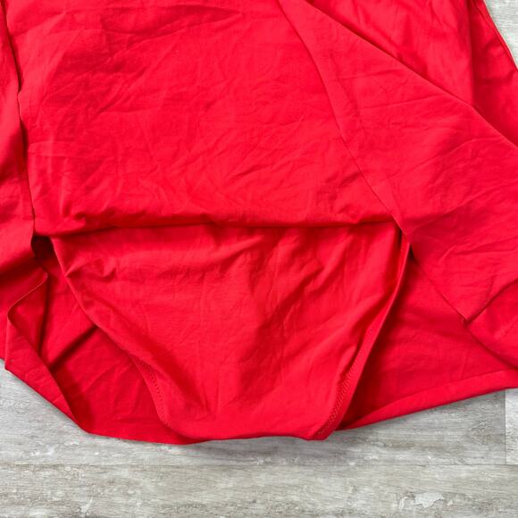 J.Crew red V-neck halter swim dress #AV126 - Picture 8 of 8